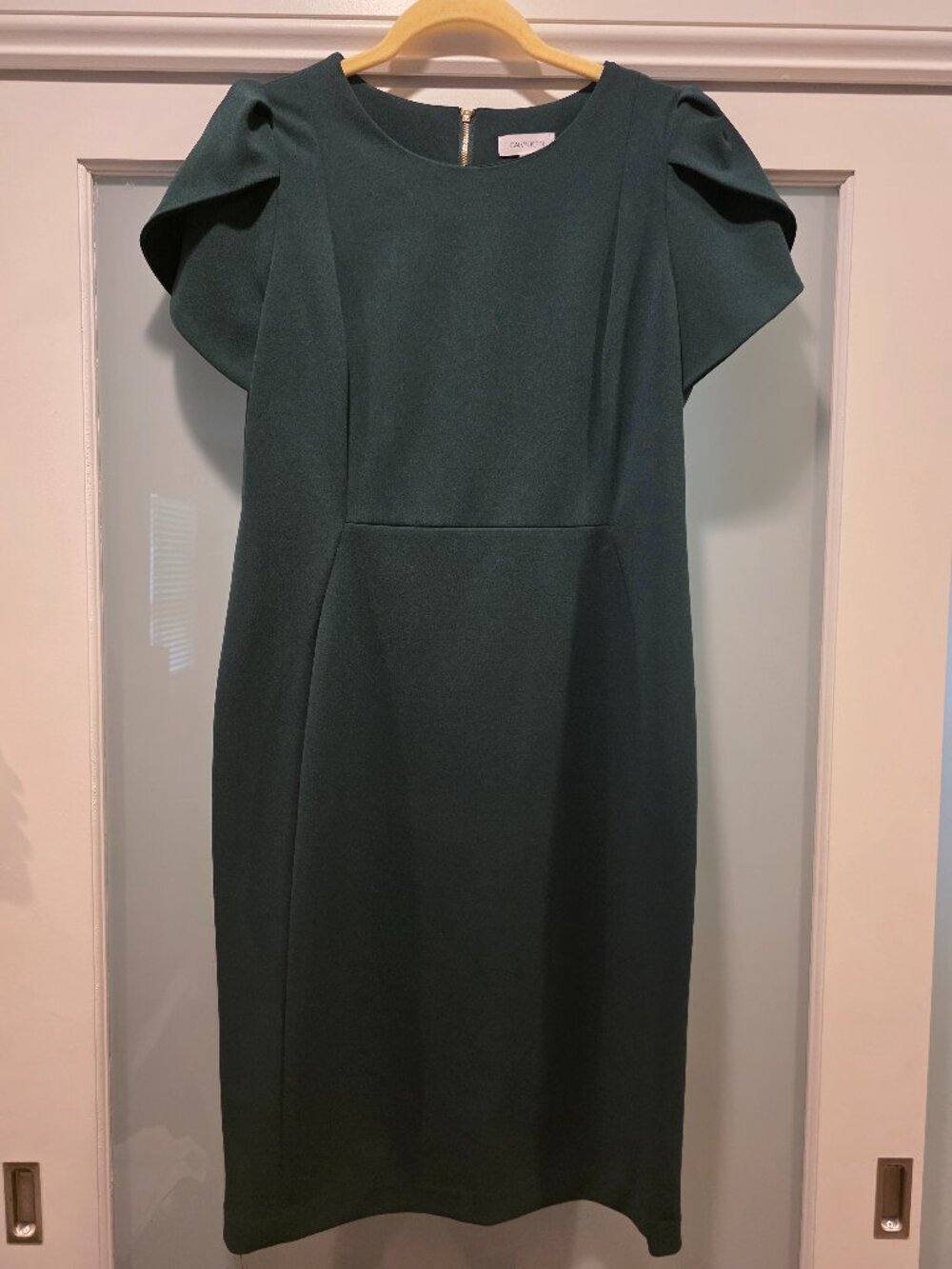 Calvin Klein tulip sleeve dress